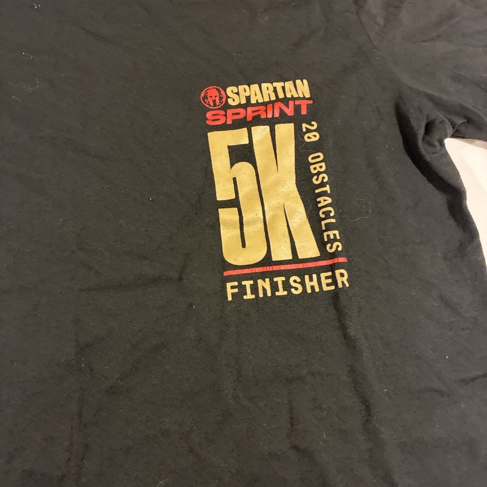 Craft Spartan Sprint 5K 20 Obstacles Finisher Race T-Shirt‎ Women's Med